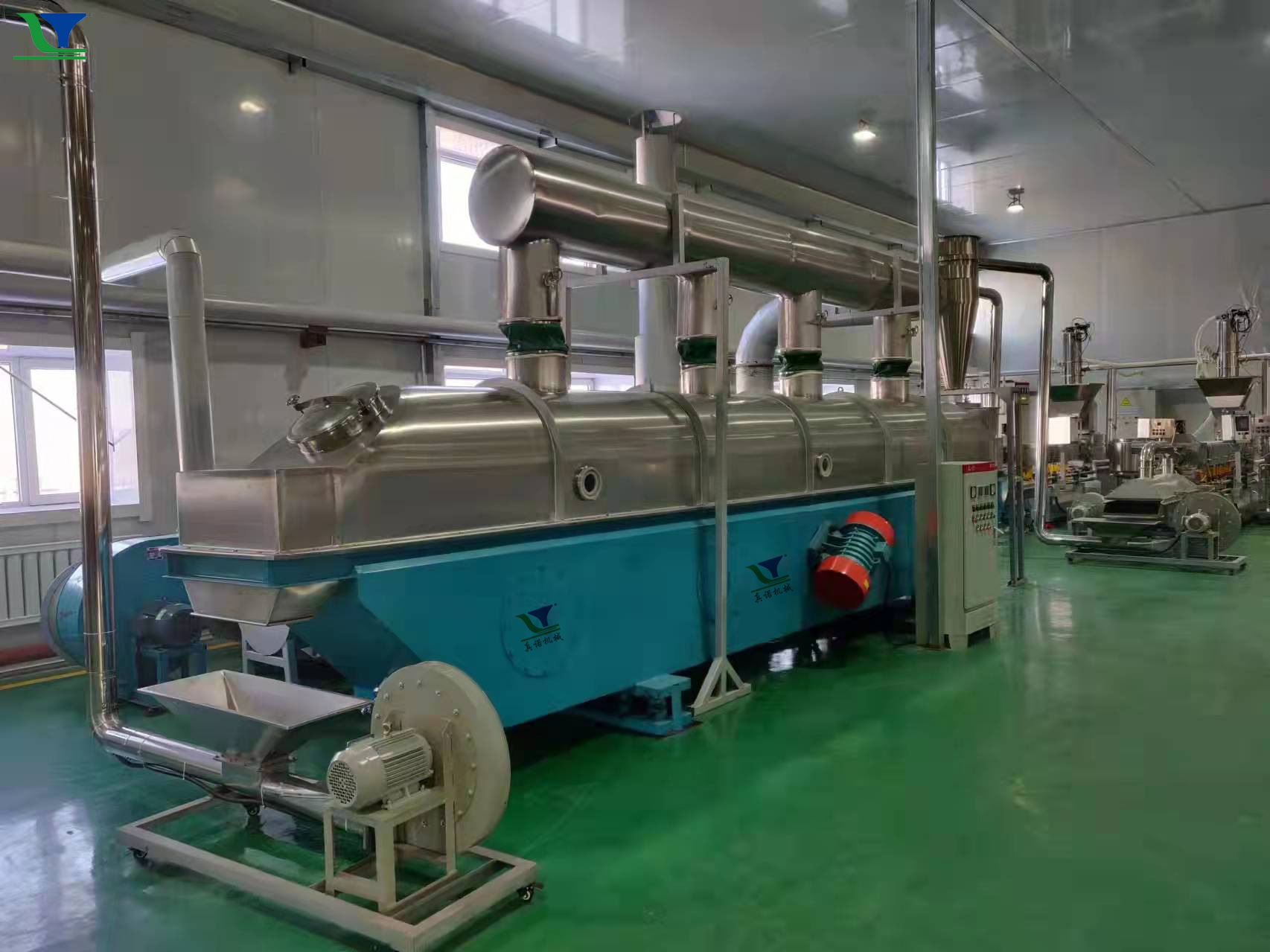 黑龙江能量米流化床应用现场