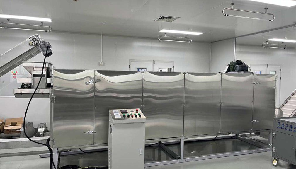 膨化食品生产线客户现场-干燥机