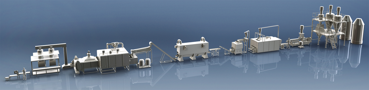 膨化零食生产线