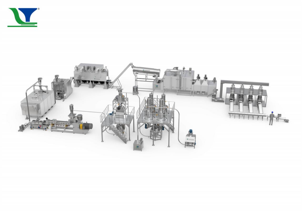 早餐麦片生产线