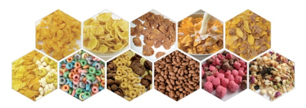 玉米片加工生产线样品