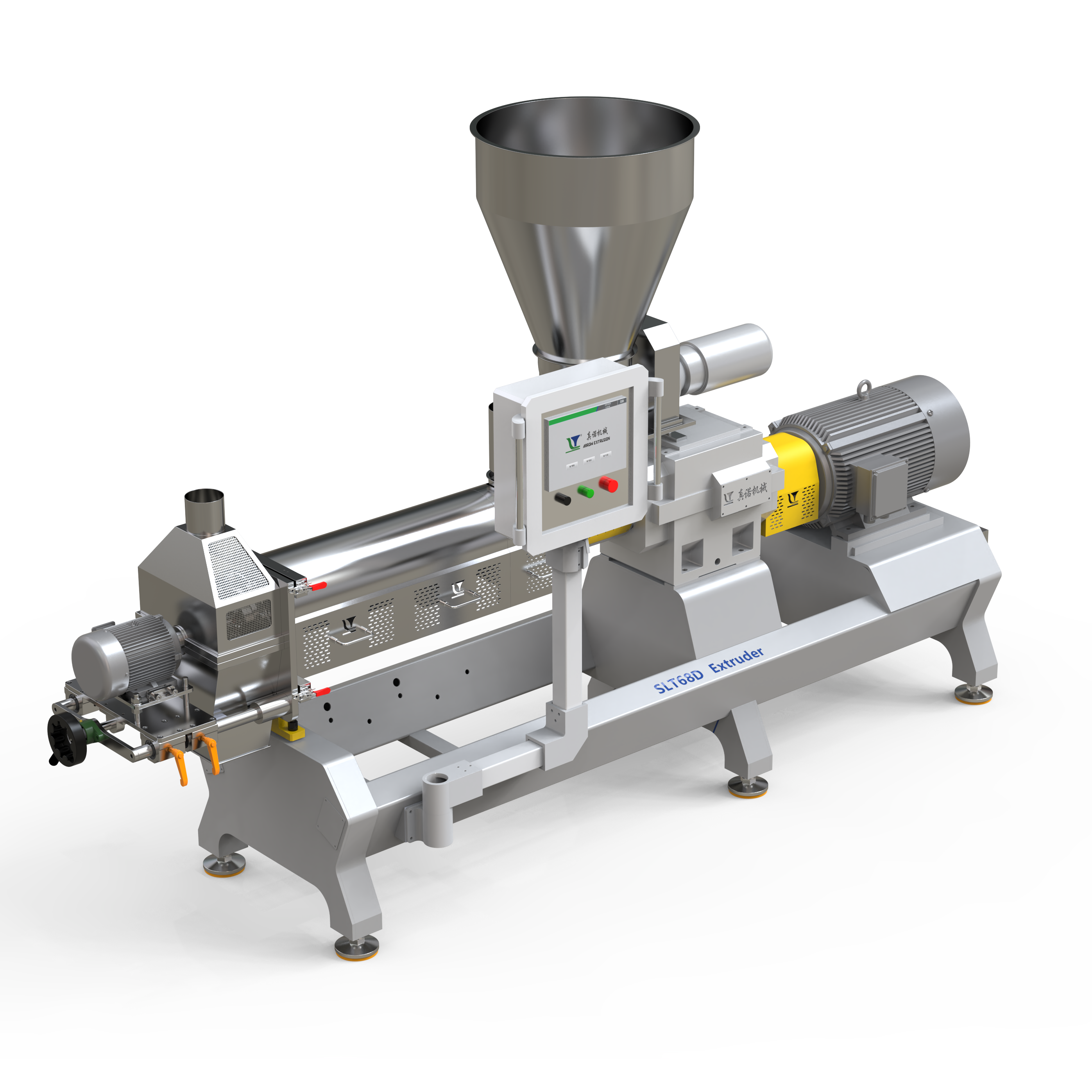 双螺杆挤压膨化机