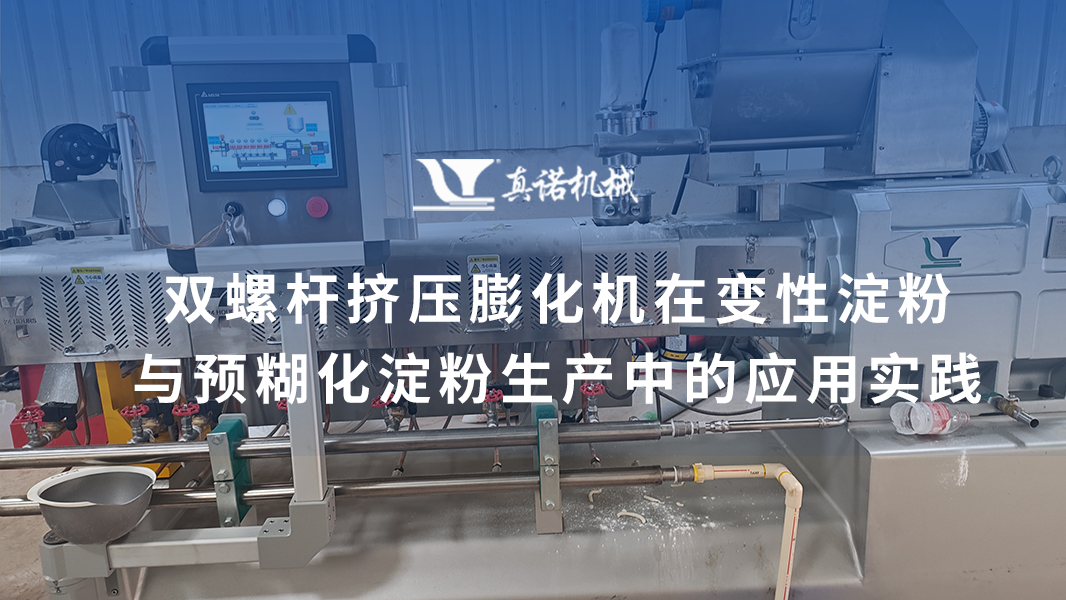 双螺杆挤压膨化机在变性淀粉与预糊化淀粉生产中的应用实践